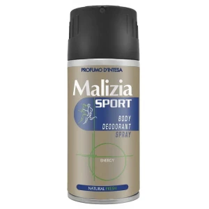 Malizia Uomo Sport Energy 150 ml – męski dezodorant w sprayu o energetyzującym zapachu