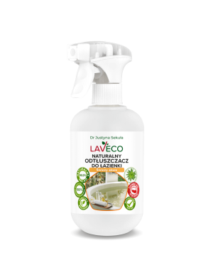 Laveco Naturalny odtłuszczacz do łazienki Świeży aloes 0,5l