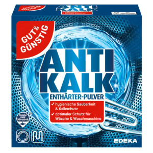 G&G Anti-Kalk Pulver 900 g – niemiecki odkamieniacz do pralki, neutralny proszek