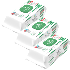 Zestaw 3x Fresh One Sosna – chusteczki nawilżane do sprzątania, 100 sztuk każde opakowanie