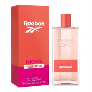 Reebok Move Your Spirit EDT 100 ml – damska woda toaletowa świeży owocowo-kwiatowy zapach