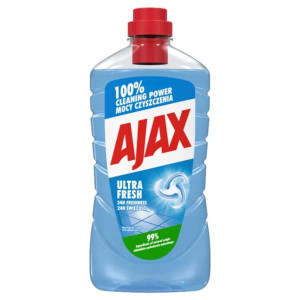 Ajax Ultra Fresh 1L – uniwersalny płyn do czyszczenia, intensywna świeżość