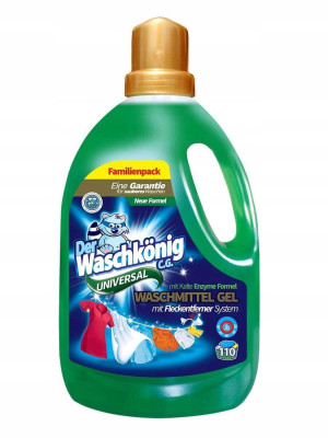 WaschKönig Universal żel do prania 3,305 l – uniwersalny, wydajny