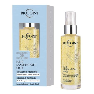 Biopoint Cristallo Gel Sublimatore 50 ml — żel laminujący włosy, lśniący blask