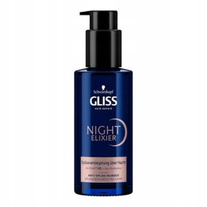 Gliss Night Elixir Anti Split Ends 100 ml nocne serum do włosów
