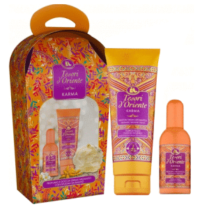 Tesori dOriente Karma zestaw EDT 100 ml żel pod prysznic damski prezent