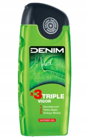 Denim Musk żel pod prysznic intensywny piżmowy zapach dla mężczyzn 250 ml