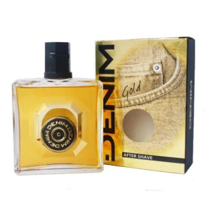 Denim Gold woda po goleniu dla mężczyzn intensywny drzewny zapach 100 ml