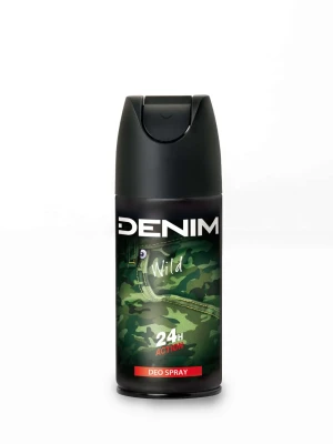 Denim Wild dezodorant zapachowy w sprayu dla mężczyzn 24h ochrona 150 ml