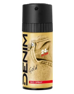 Denim Gold dezodorant zapachowy w sprayu dla mężczyzn 24h ochrona 150 ml