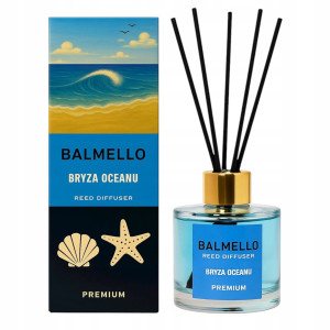 Balmello Bryza oceanu patyczki zapachowe 120 ml premium do wnętrz domu