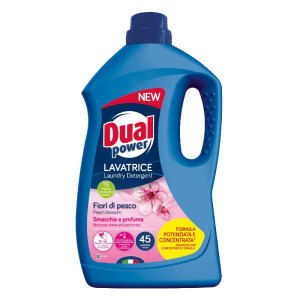 Dual Power Płyn do prania Fiori di Pesco 1800 ml – świeżość i czystość na co dzień
