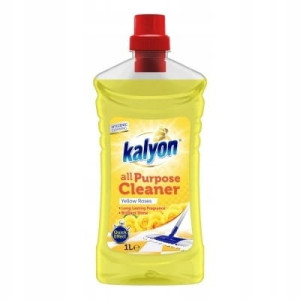 Kalyon uniwersalny płyn do podłóg 1 l Yellow Roses Quick Shine bez smug do paneli płytek PVC