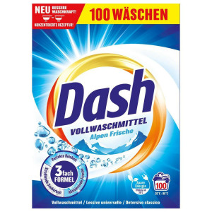 Dash Alpen Frische proszek do prania uniwersalny 5kg 100 prań