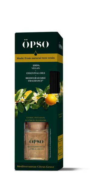 OPSO Mediterranean Citrus Grove patyczki zapachowe 50ml wegańskie