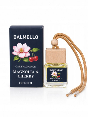 Balmello Magnolia Cherry zapach do samochodu 10ml Premium zawieszka