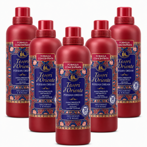 Tesori d’Oriente Persian Dream płyn do płukania tkanin zestaw 5 x 760 ml