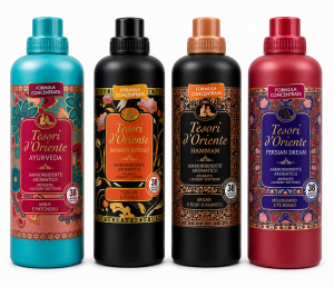 Tesori d’Oriente płyn do płukania tkanin zestaw 4 x 760 ml