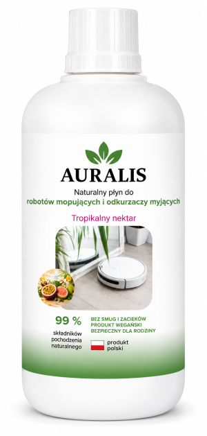 Auralis płyn do robotów mopujących i odkurzaczy myjących 500ml Tropikalny nektar