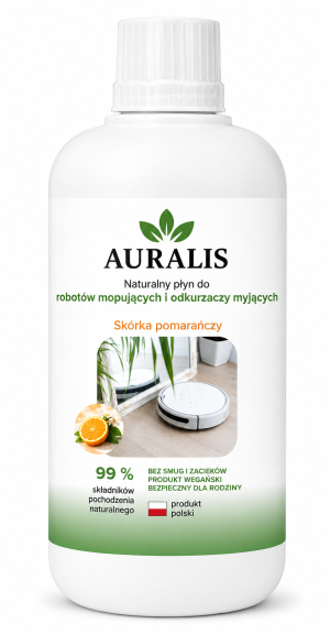 Auralis płyn do robotów mopujących i odkurzaczy myjących 500ml skórka pomarańczy