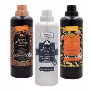 Tesori d Oriente płyn do płukania tkanin zestaw 3x760ml 114 prań