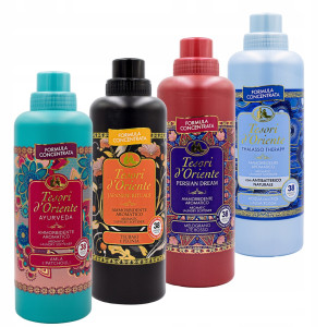 Tesori d Oriente płyn do płukania tkanin zestaw 4x760ml 152 prania