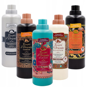 Tesori d Oriente płyn do płukania tkanin zestaw 5x760ml 190 prań