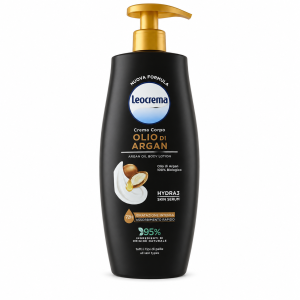 Leocrema Argan 500 ml – odżywczy balsam do ciała z olejkiem arganowym w pompce