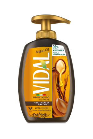 Vidal Argan Oil mydło w płynie 300 ml olejek arganowy z pompką