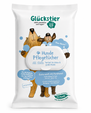 Gluckstier 250ml niemieckie chusteczki nawilżane dla psów
