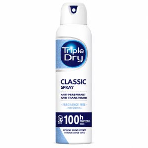 Triple Dry Original 150 ml – antyperspirant w sprayu, 72 h ochrony
