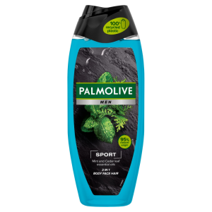 Palmolive Men Sport żel pod prysznic 3w1 500 ml mięta i liść cedru