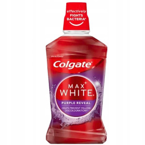 Colgate Max White Purple Reveal płyn do płukania jamy ustnej 500 ml
