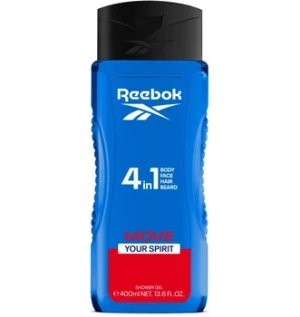 Reebok Move Your Spirit żel pod prysznic 4w1 do ciała twarzy włosów i brody 400 ml