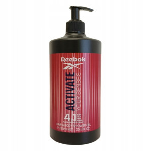 Reebok Activate Your Senses żel pod prysznic 4w1 ciało twarz włosy broda 750 ml
