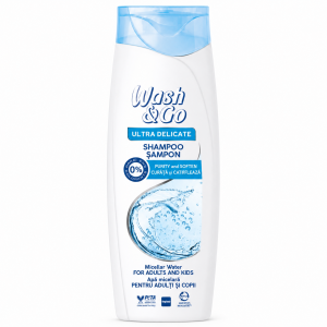 Wash&Go Delicate 360 ml – łagodny szampon do włosów i skóry wrażliwej
