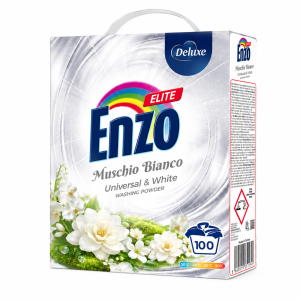 Enzo Elite Muschio Bianco Universal White proszek do prania 100 prań