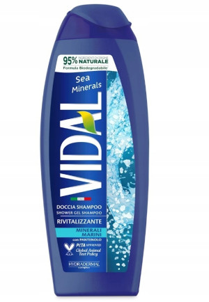 Vidal Sea Minerals żel pod prysznic i szampon 250 ml