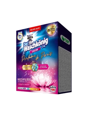 Der Waschkönig Color Perfume de Paris proszek 6 kg 100 prań