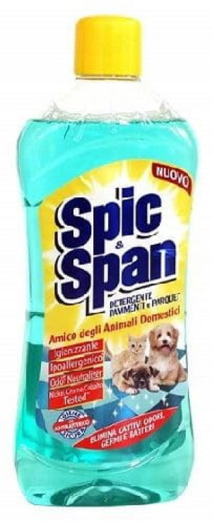 Spic & Span Amico Animali 1L – Płyn do mycia podłóg