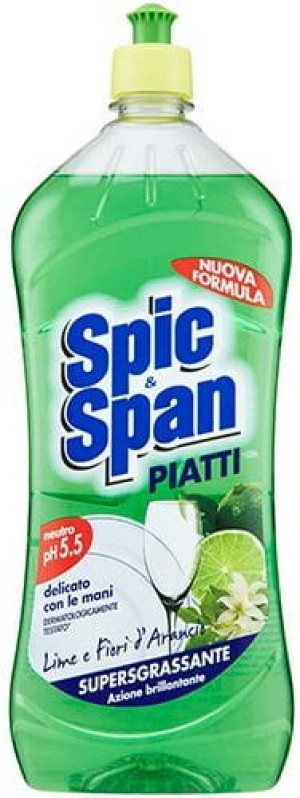 Spic&Span Piatti Lime Fiori d'Arancio do naczyn 1L