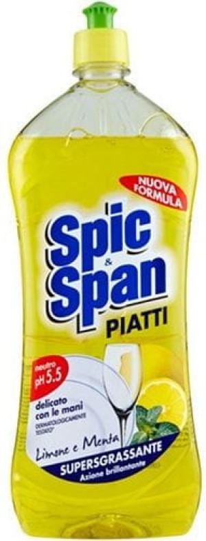 Spic&Span Piatti Limone e Menta do naczyń 1L