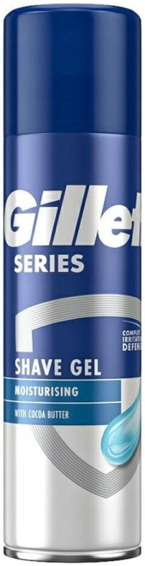 GILLETTE Moisturizing 200ml niemiecki żel do golenia dla mężczyzn