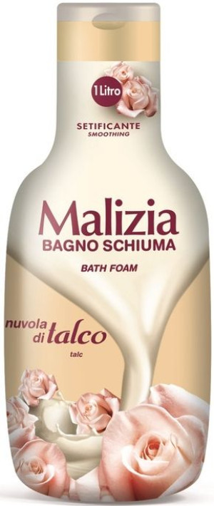 Malizia Nuvola di Talco 1L włoski płyn do kąpieli o zapachu talku