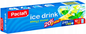 Paclan Woreczki do lodu box 10 sztuk 24 kostki
