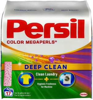 Persil Color Megaperls 1,02 kg – holenderski proszek do prania kolorowego, 17 prań, intensywna świeżość i ochrona kolorów
