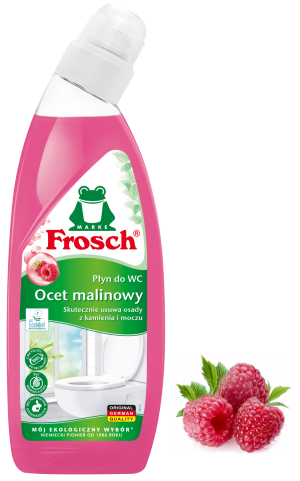 FROSCH Malinowy 750ml niemiecki płyn do czyszczenia WC