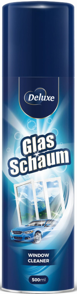 Deluxe Glas Schaum Window 500 ml – niemiecka pianka do mycia szyb i szkła