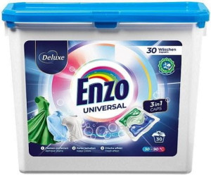 Deluxe Enzo Universal 30 sztuk – kapsułki do prania uniwersalne, skuteczna pielęgnacja tkanin