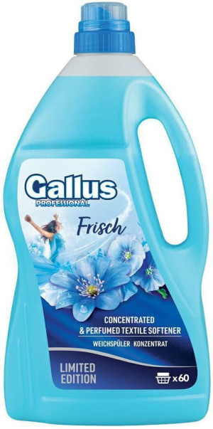 Gallus Professional Frisch 60 prań 2,04L niemiecki płyn do płukania i zmiękczania tkanin